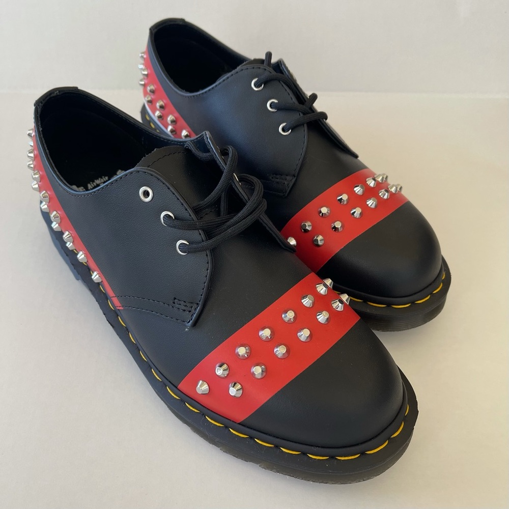 Dr Martens 1461 hero studded spike Oxford shoes